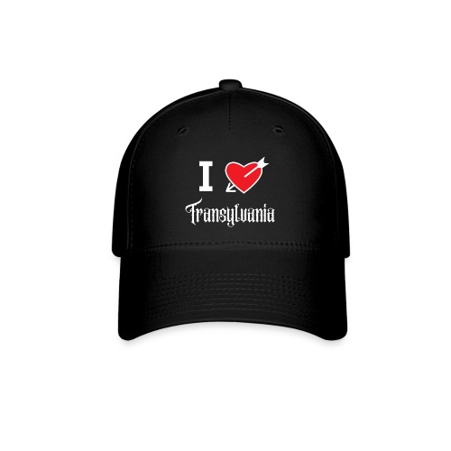 I love Transylvania (white letters version) - Flexfit Baseball Cap