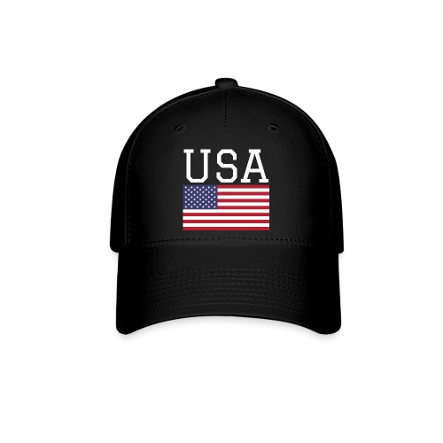 USA American Flag - Flexfit Baseball Cap