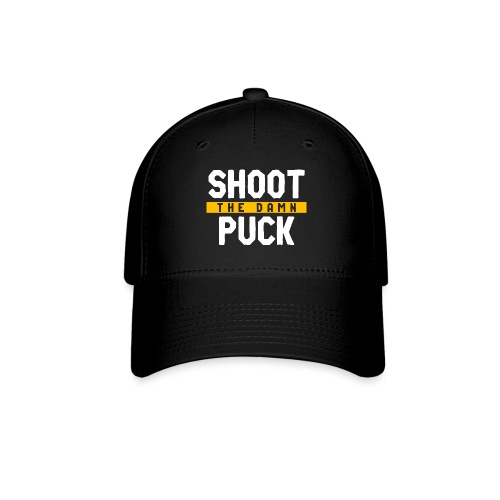 Shoot the Damn Puck - Flexfit Baseball Cap