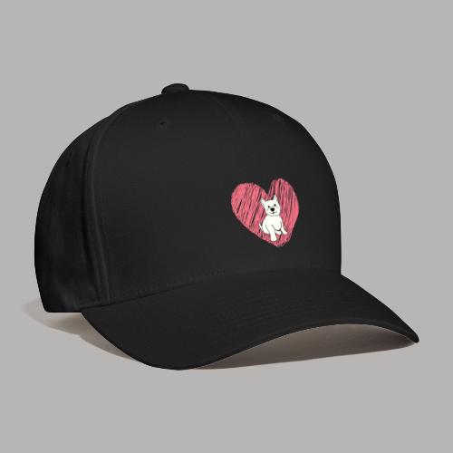 Westie Heart - Flexfit Baseball Cap
