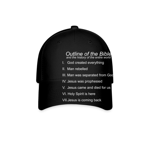 Outline of the Bible - Baseball Cap