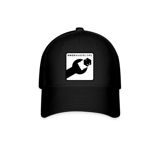 Logo Square White BG - Flexfit Baseball Cap