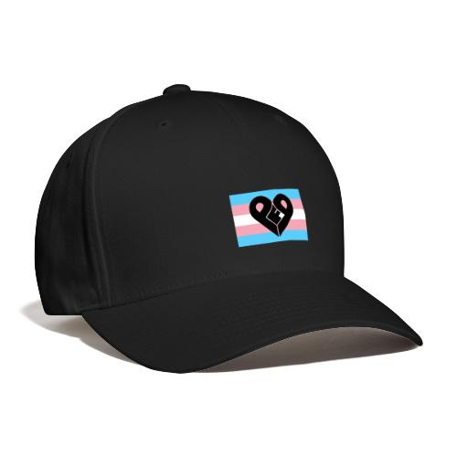 Philadelphia Family Pride Logo - Trans Flag - Flexfit Baseball Cap