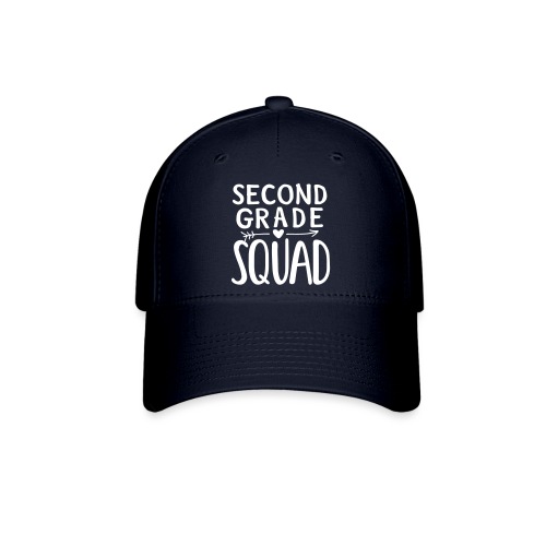 Second Grade Squad Teacher Team T-Shirts - Flexfit Baseball Cap