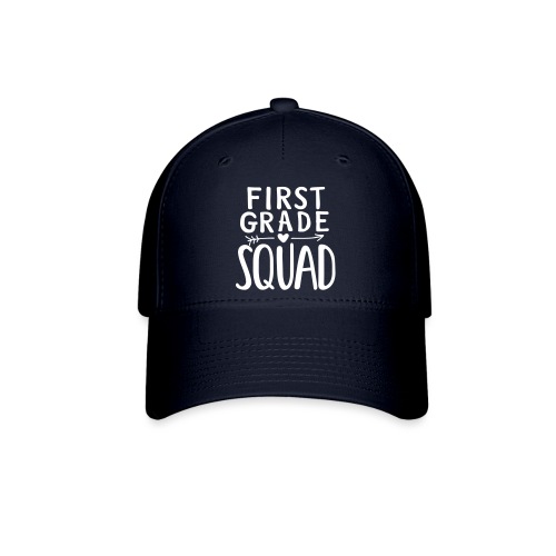 First Grade Squad Teacher Team T-Shirts - Flexfit Baseball Cap