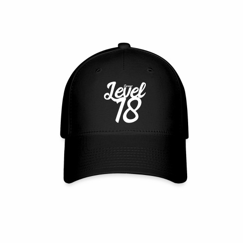 Forever Level 18 Gamer Birthday Gift Ideas - Flexfit Baseball Cap