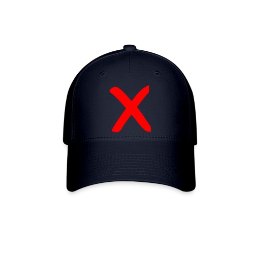 X, Big Red X - Flexfit Baseball Cap