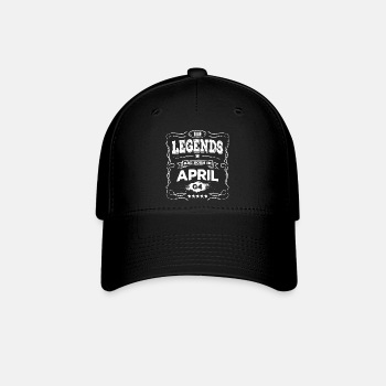 True legends are born in April - Baseball Cap