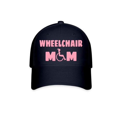 Wheelchair mom, wheelchair humor, roller fun # - Baseball Cap