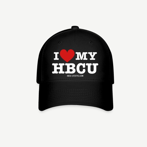 I Love My HBCU - Women's Black, Red and White T-Sh - Baseball Cap