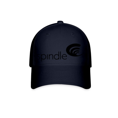 Spindle Logo Blk - Flexfit Baseball Cap