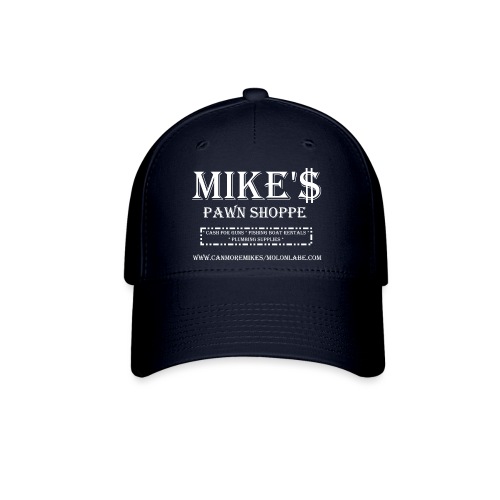 Mikes Pawn White - Flexfit Baseball Cap