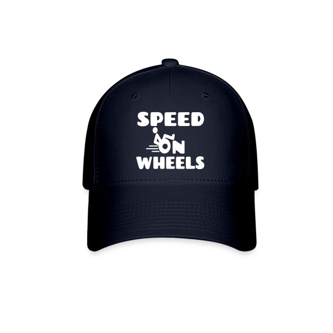 Speed on wheelchair wheels. Humor shirt #