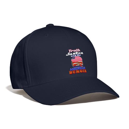 Truth Justic and the American Burger - Flexfit Baseball Cap