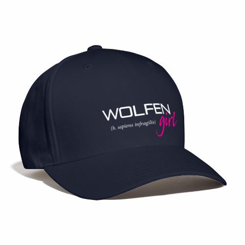 Wolfen Girl on Dark - Baseball Cap