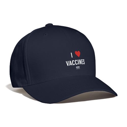 I heart vaccines Immunize Colorado Logo 1 - Flexfit Baseball Cap