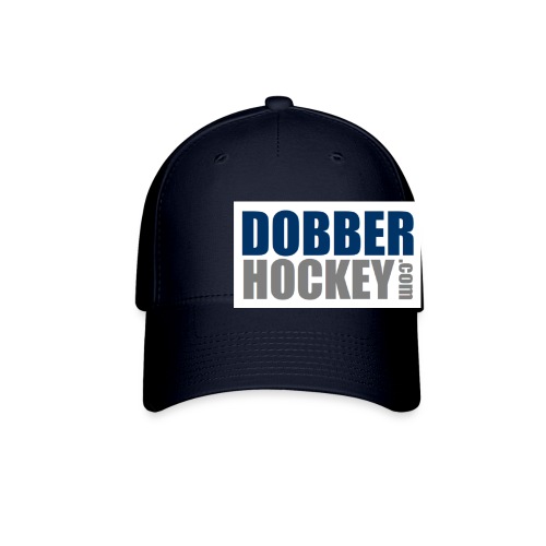 dobberhockey text logo alternate colors - Baseball Cap