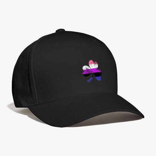 Genderfluid Shamrock Pride Flag - Flexfit Baseball Cap
