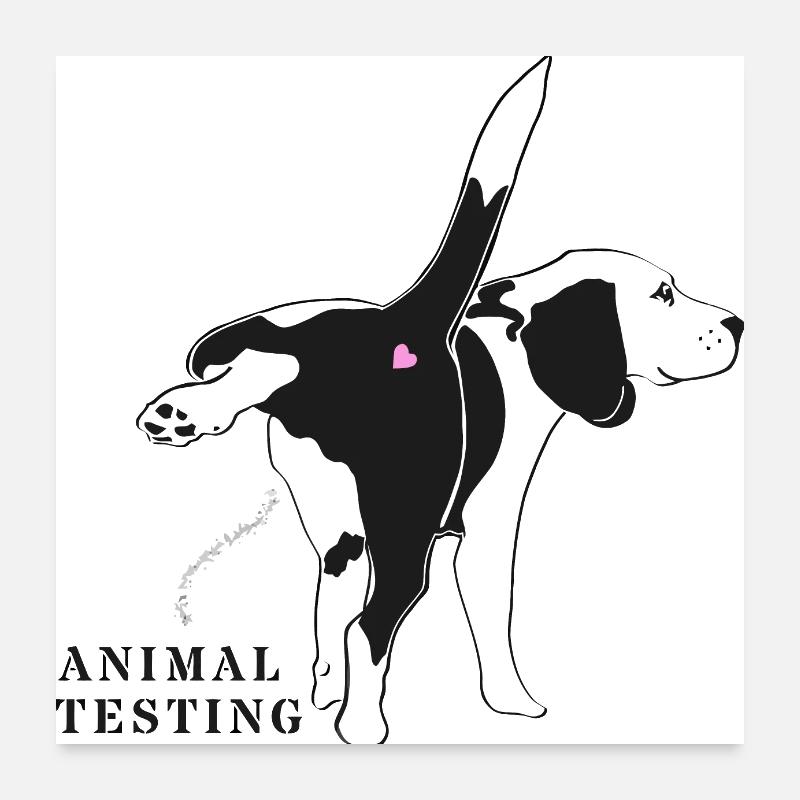 Animal Testing Posters | Unique Designs | Spreadshirt