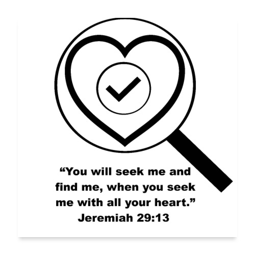 Jeremiah 29:13 - Poster 24x24