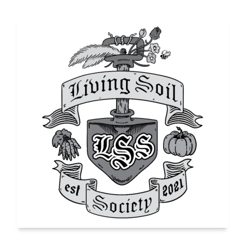 LSS Logo B&W - Poster 24x24