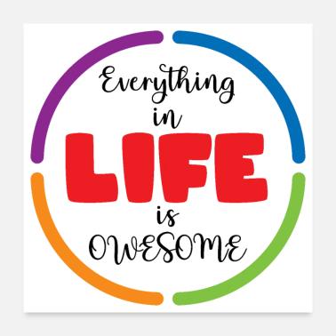 philosophy about life poster