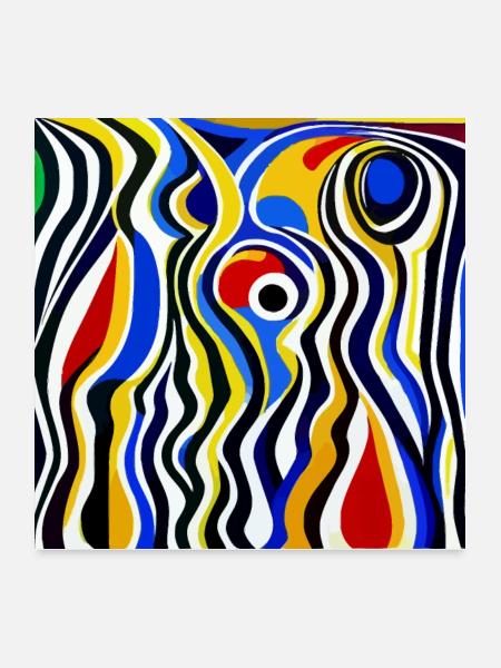 Venus Atmosphere - Poster 24x24 - white - Front