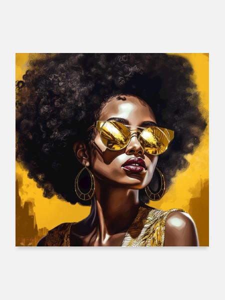 Bright Future - Poster 24x24 - white - Front