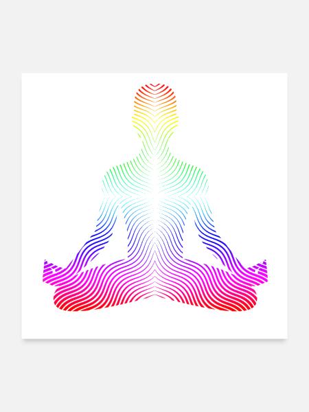 Awaken, Spiritual Growth - Poster 24x24 - white - Front