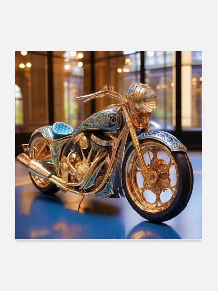 Elegance in Motion - Poster 24x24 - white - Front