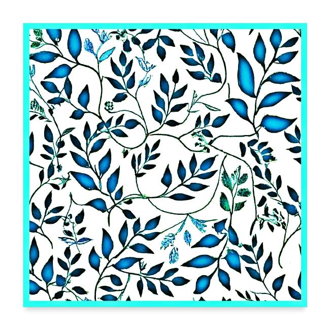 Colorful Foliage Pattern Art