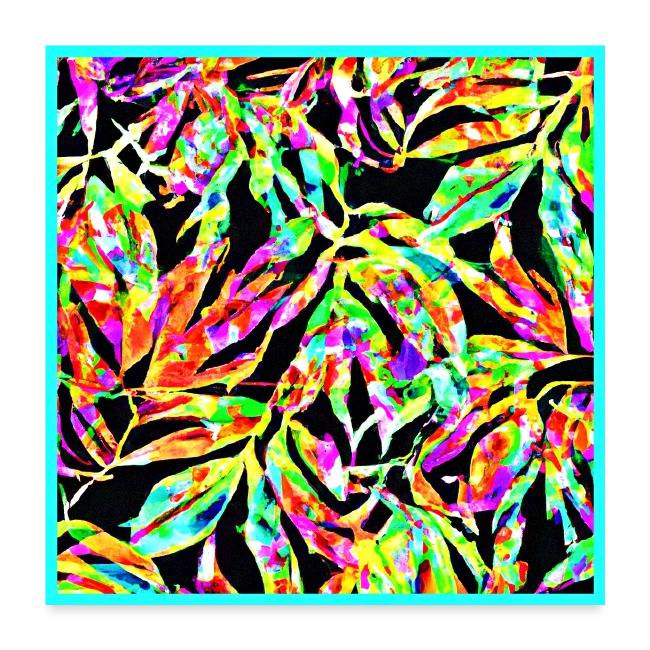 Chic Neon Pattern: Vibrant Bliss