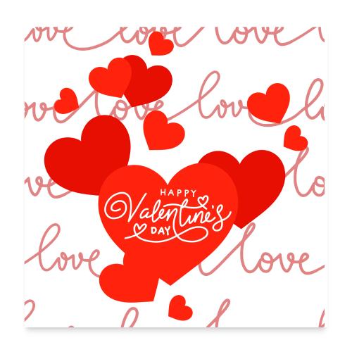 Valentine's Day Designs, Valentine's Day Gifts - Poster 24x24