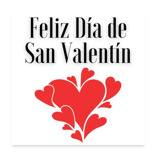 Fashion Happy Valentine's Day Celebrating February - Poster 24x24