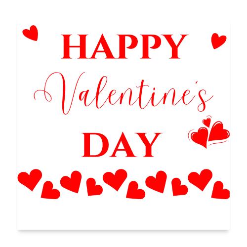 Valentine's Day Fashion, Living Love February 14 - Poster 24x24