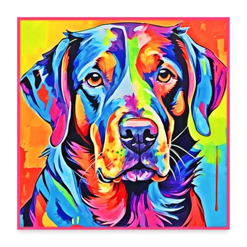 Tail-Wagging Masterpieces: Best Dog Art - Poster 24x24
