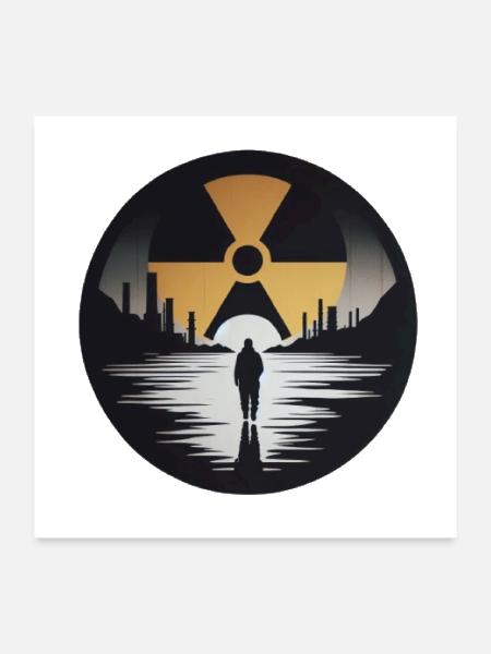 chernobyl - Poster 24x24 - white - Front
