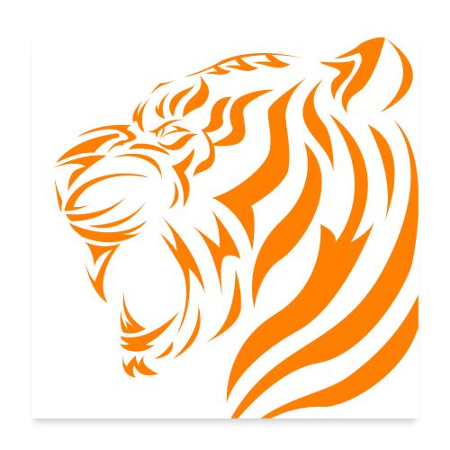Wild Tiger Souvenirs: Roaring Memories - Poster 24x24