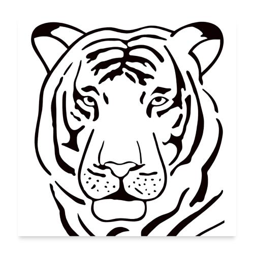 Shirts, mugs, and all tiger animal souvenirs, Live - Poster 24x24