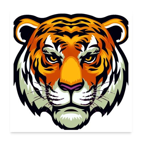 Tiger Fashion Feline Animal, Tiger Willing Success - Poster 24x24