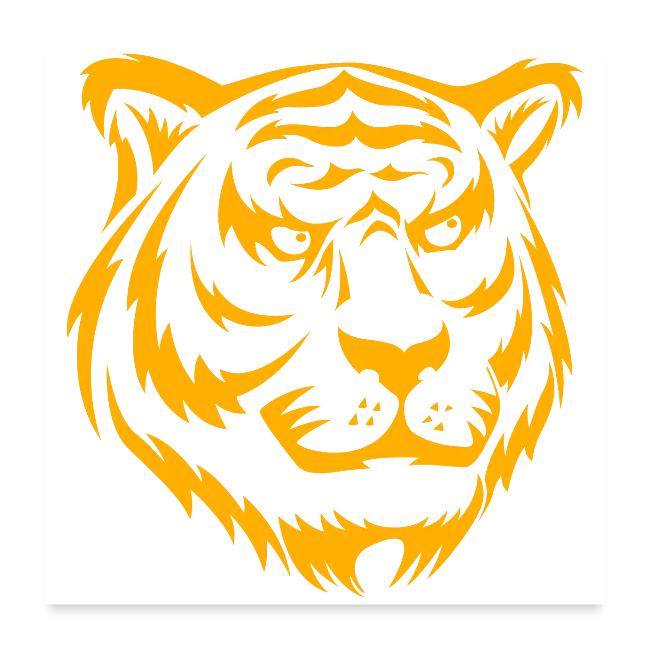 Fashion, Yellow Tiger Souvenirs, Men's T-shirts