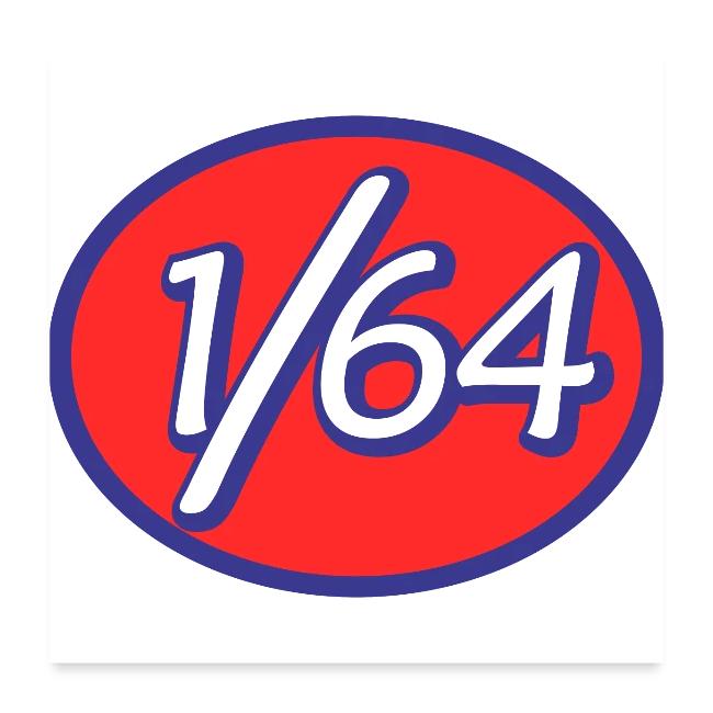 One Sixty Four -- vintage auto inspired oval