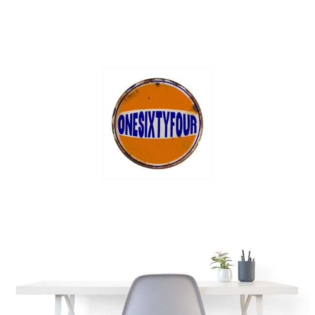 One Sixty Four --vintage auto inspired orange