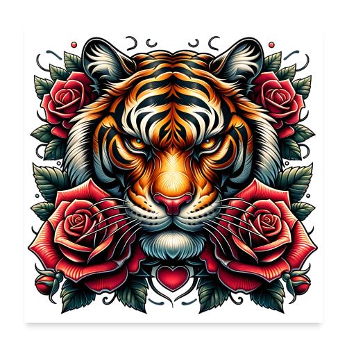 Fierce Heart Single Side - Poster 24x24