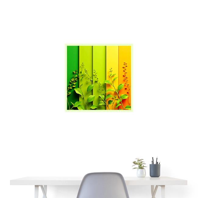 Modern Color Block Nature