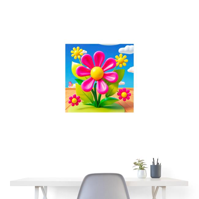 Pink Floral Peace | Sky & Nature Design