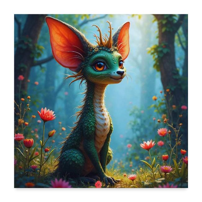 Fantasy Forest Character with Magical Vibe