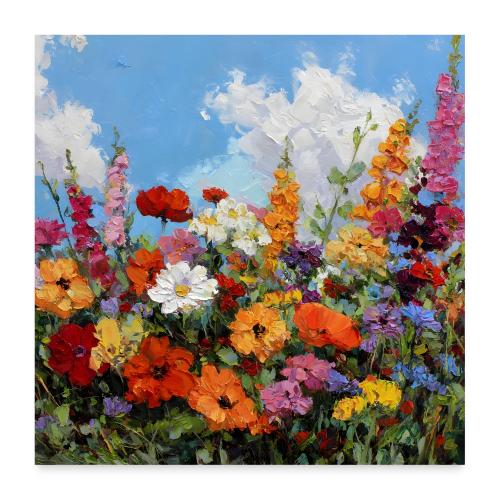 Cloudlight Blossoms - Poster 24x24