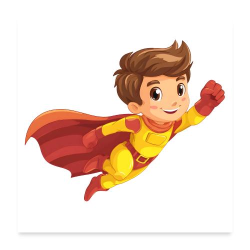 Soaring Super Boy - Poster 24x24