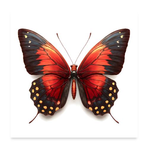 Fluttering Beauty - Poster 24x24